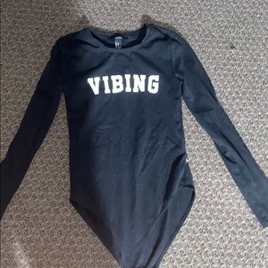 “Vibing” body suit